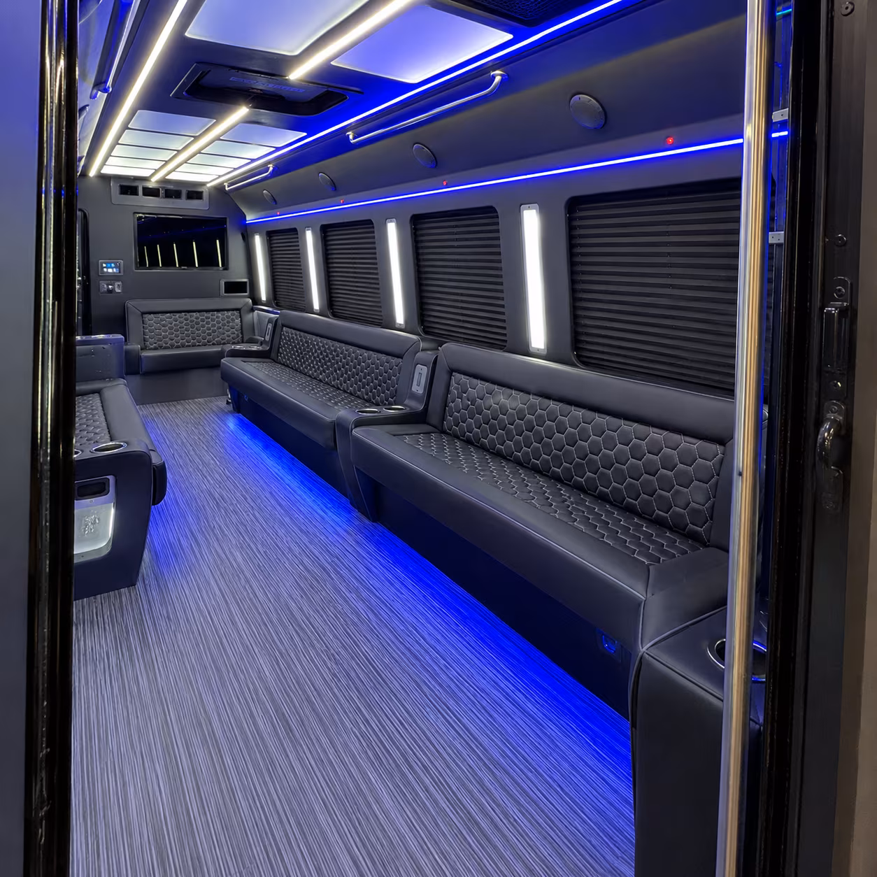 Nashville Bachelor & Bachelorette Transportation party bus exterior