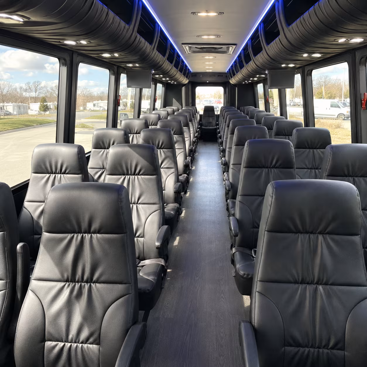 Nashville Corporate Transportation party bus exterior