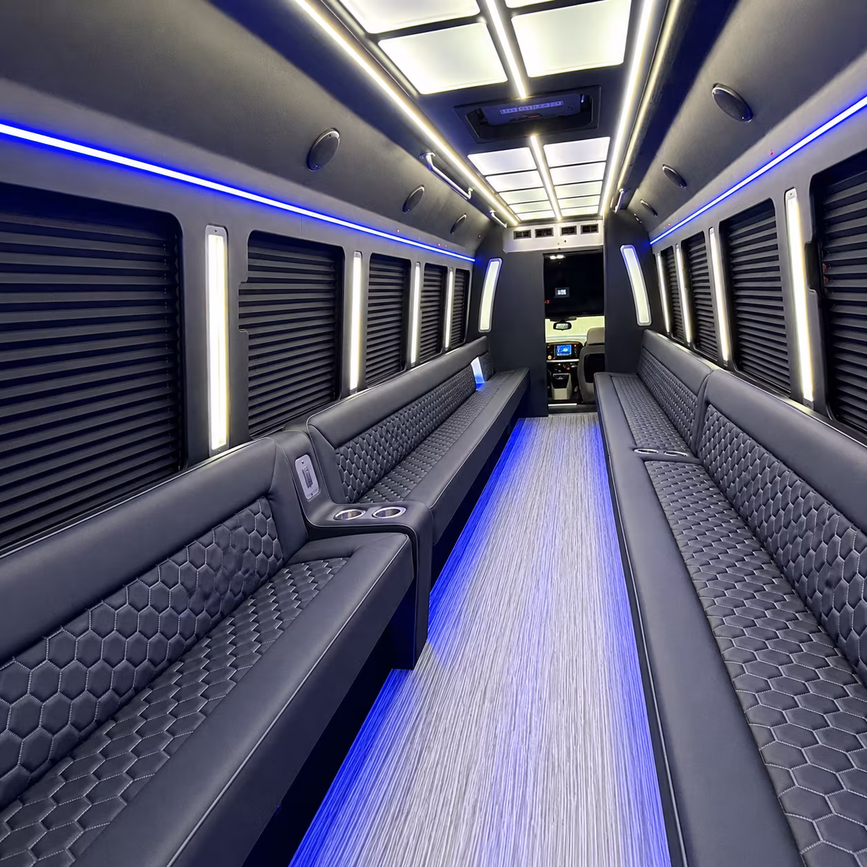 Nashville Private Event Transportation party bus exterior