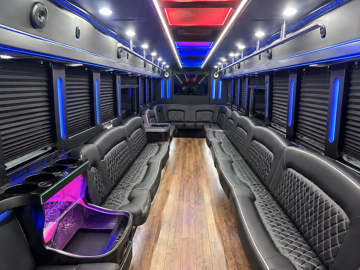 Nashville Private Event Transportation party bus exterior
