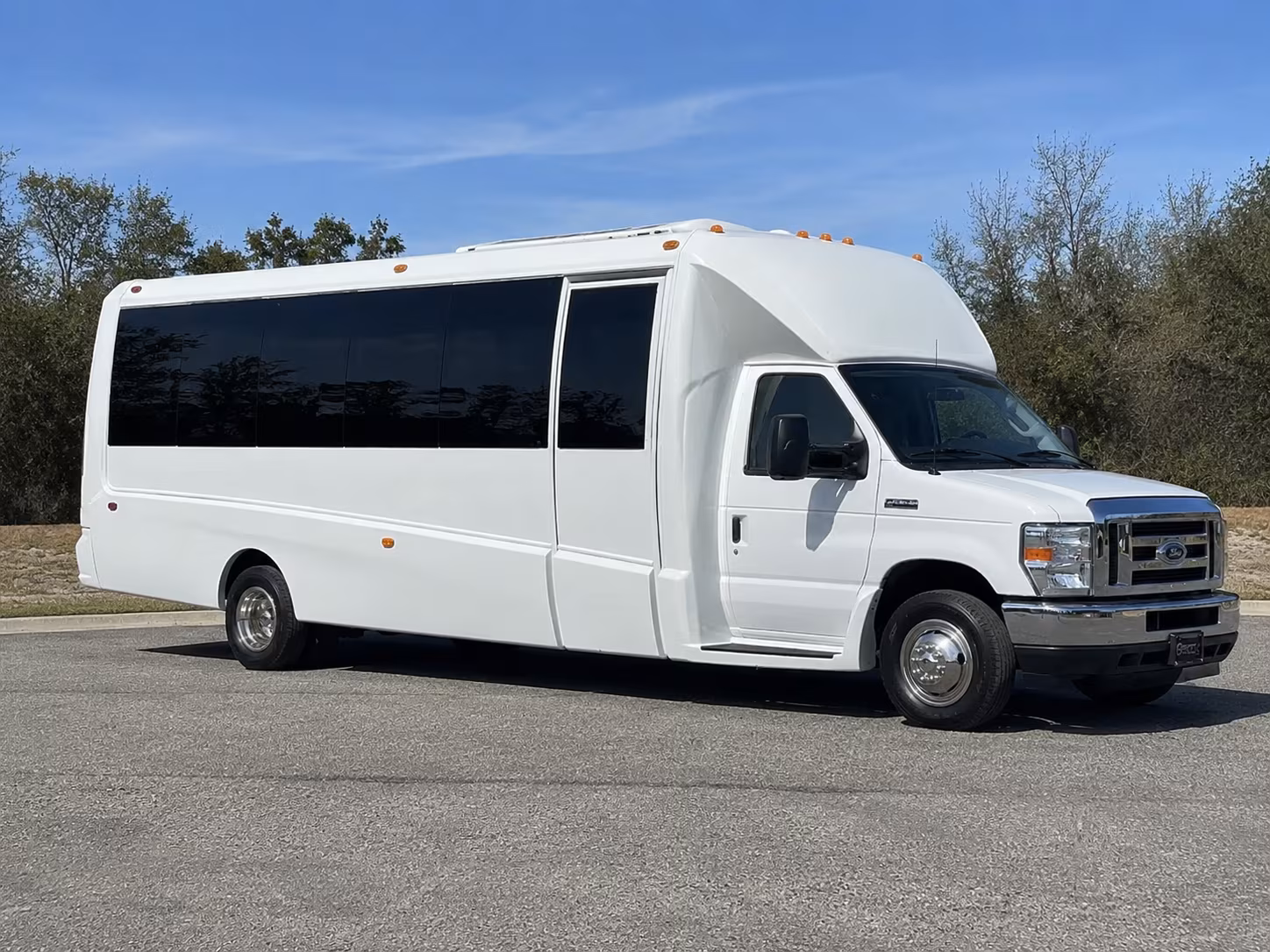 Nashville Wedding Transportation party bus exterior