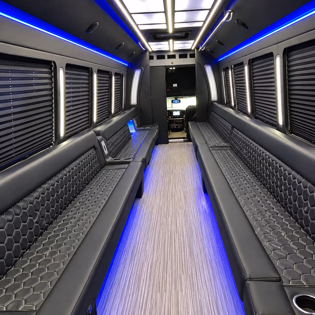Nashville Wedding Transportation party bus exterior