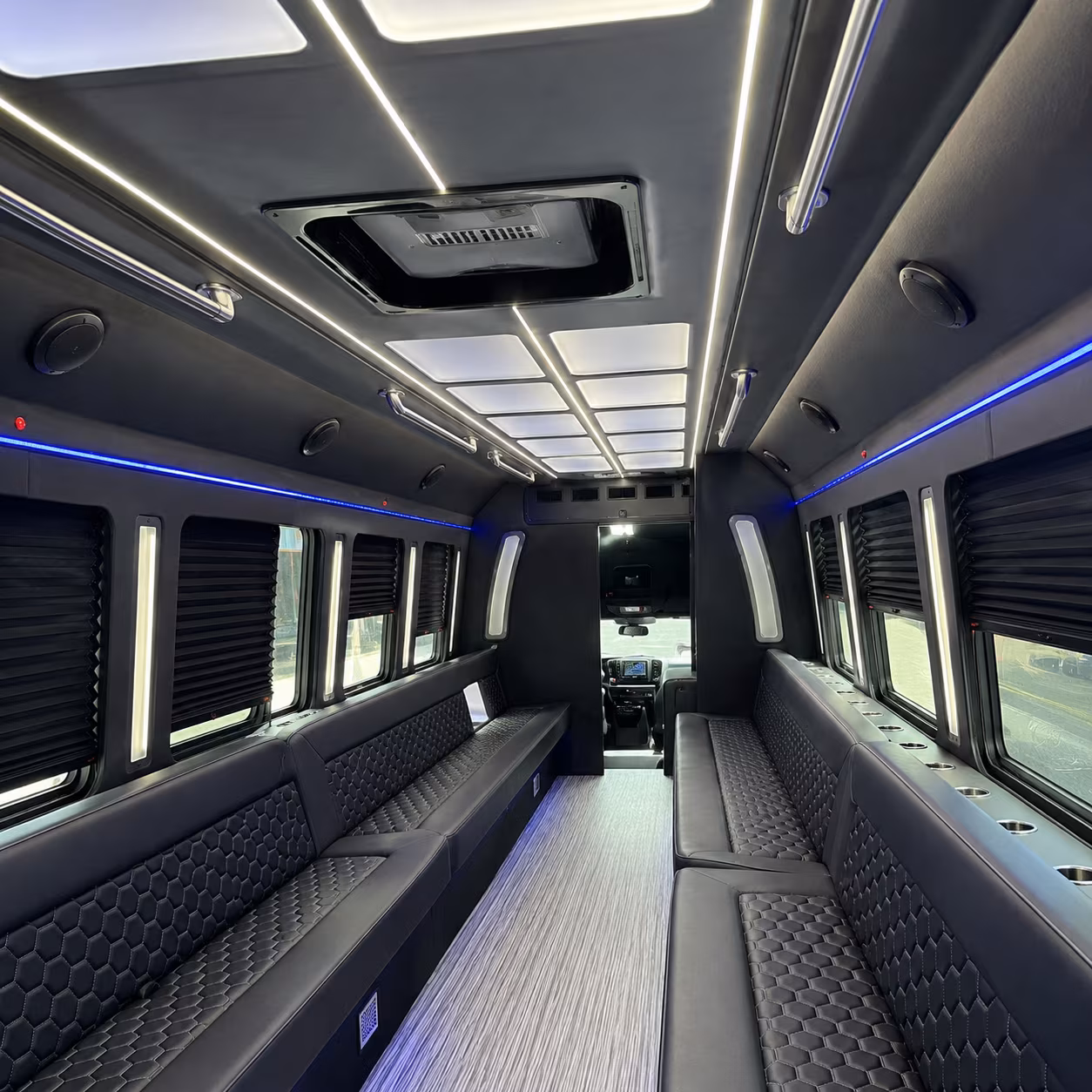 Nashville Winery Tour & Pub Crawl Transportation onboard seating