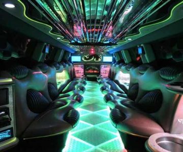 Hummer limo interior Ashland City