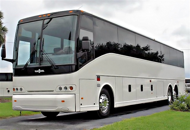 Nashville 56 Passenger Charter Bus